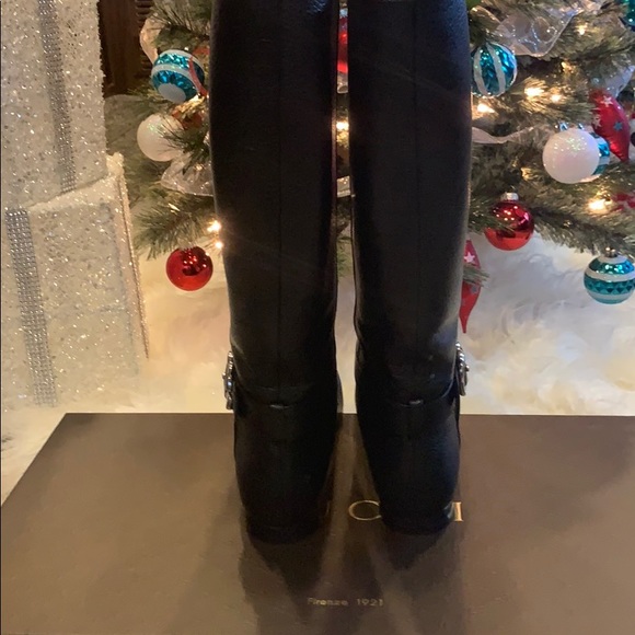 Gucci leather interlocking G Riding Boots - Picture 6 of 8